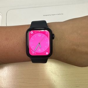 Apple Watch SE, 2nd gen, 40mm, midnight, aluminum, gps